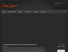 Tablet Screenshot of fusionillusionartglass.com